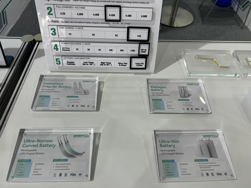 異形電池 異形電池